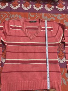Pink Striped Montrex Vest