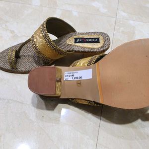 Cobbler Gold Sandals