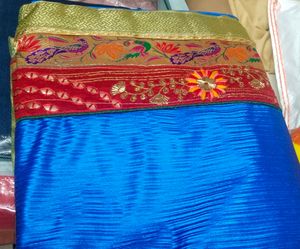 Elegant Blue Saree