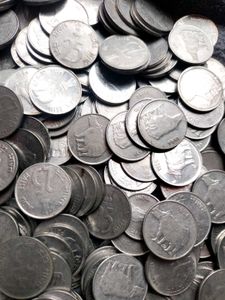Vintage 25 Paise Coins - India