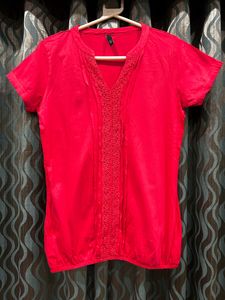 Women Pink Top