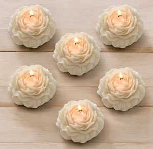 Scented Peony Rose Candles - (Set of 2)🪷
