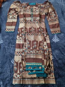 New Heavy Beautiful Banarasi Silk Suit