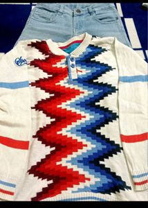 Kids' Outfit Set - Sweater &amp; Jeans