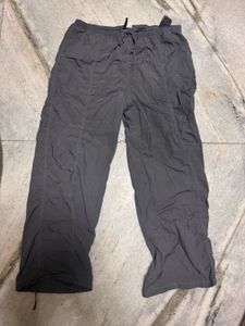 H&amp;M Divided Gray Nylon Pants