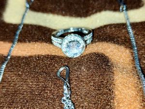 White Swarovski Set