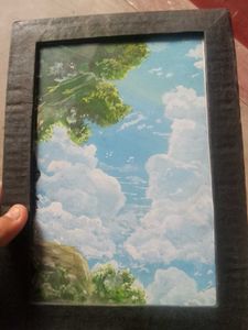 Cloudy Sky Painting