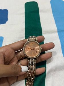 Florence Rose Gold Watch