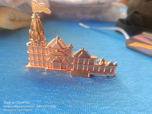 Ram Mandir Car Dashboard Piece