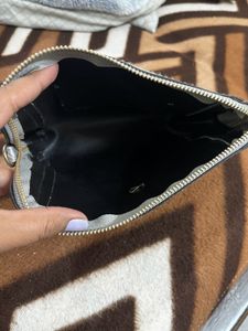 Silver Sling Bag