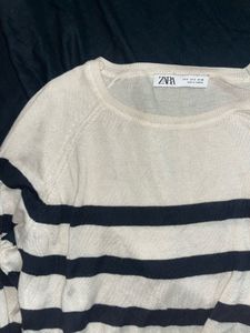 Stripped Pullover Top