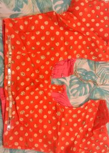 Preloved Heavy Embroidery Saree❤️💕