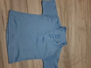 Cute Blue Crop Top