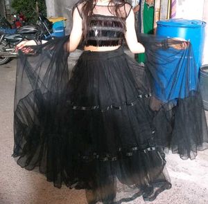 Elegant Black Lehenga Choli