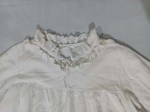 Cute White Girls&#39; Top