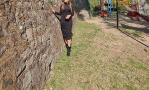 Black Midi Dress