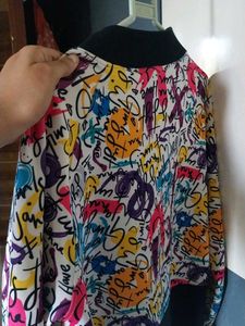 Printed Solid Sweatshirt