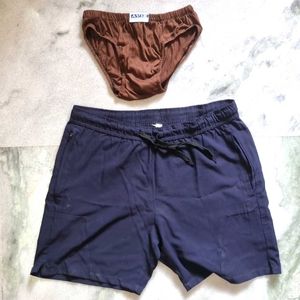 Combo of a Briefs and Shorts