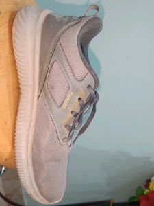 Comfortable Grey Walking Shoes