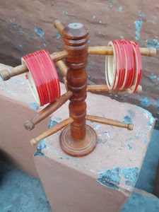 Wooden Bangle Stand