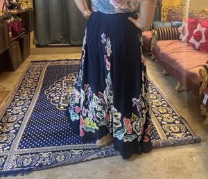 Floral Print Skirt