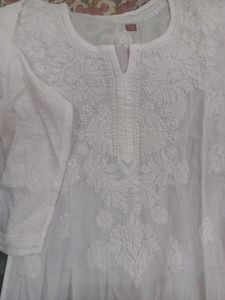Beautiful Chicken Kurti (Long Kurti)