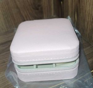 Pink Travel Jewellery Box