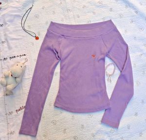 Lilac Long Sleeve Top
