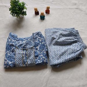 Printed Kurta Set