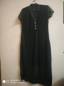 Black Color Western Wear Kurti