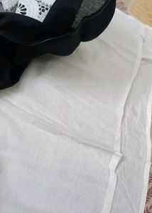 Black And White Net Work Suit
