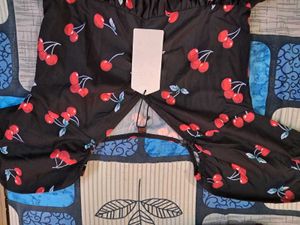 Cherry Print Dress