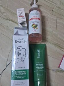Foxtale & Biotique Face Wash Bundle
