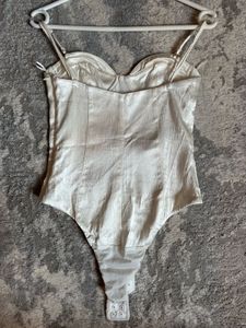 Zara Satin Bodysuit