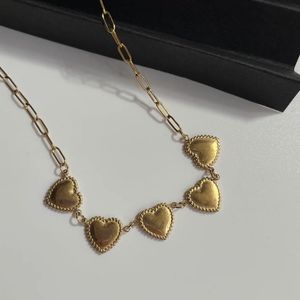 All hearts necklace Anti-tarnish