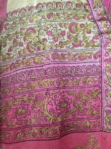 Block Print Chiffon Kurti
