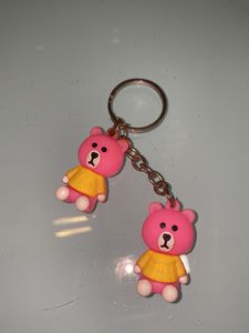 Cute 4 Key Chain Completely New With Pouch