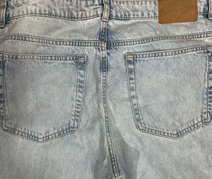 Light Wash Wide Leg Jeans