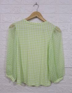 AND Green Top | Bust 36 | Length 21