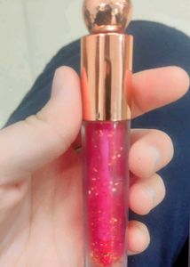 Sparkly Pink Lip Gloss