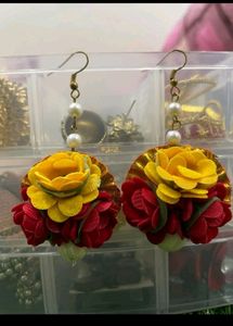 New Haldi Maag Tukada With Earrings