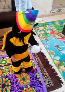 Kids Honey 🐝 Bee Dress Custum Upto 2year