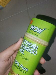 WOW Korean Bamboo Gel