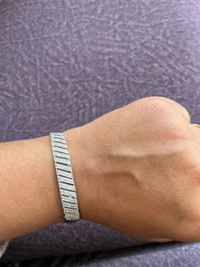 Oval Silver Bracelet