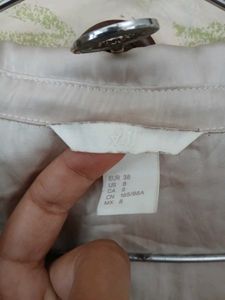 ✨Silver Satin Shirt✨