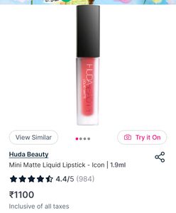 Huda Beauty Lipstick Icon