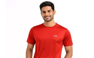 Red Casual T-Shirt