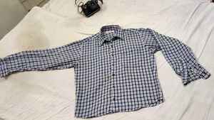 men's checked shirt