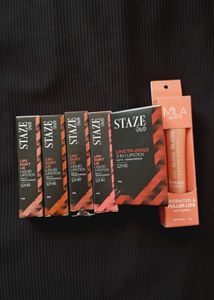 STAZE 9TO9 LIPSTICK + LIP GLOSS SET
