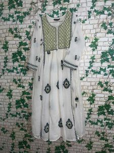 Embroidered Kurta Lucknow Style
